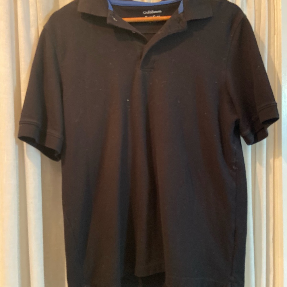 Black button shirt
